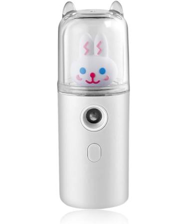 dijiusidy USB Sprayer Maker Portable 30ml Mini Humidifier Fogger Face Steamer Traveling Camping Atomizer Beauty Instrument Type 2 White - Buy Online on GoSupps.com