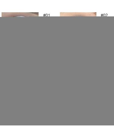  Naqqios Set of 8 cream eyeshadow pencils - Glitter eyeshadow pencil | Smudge-proof ultra-creamy and lightweight eyeshadow pencils for makeup - Buy Online on GoSupps.com