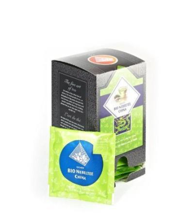 Bio China Nebeltee 15 Pyramiden Teebeutel Gr ner Tee