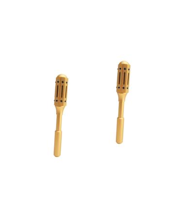 Ultechnovo 2 SCHLASHER MOXIBUSTION COMPUTION COMPLEST ATP ACUPUNDURE MASSAGESTAB Smoke-free Moxa sticks S portable Moxibustion Moxa Stock Brenner holder Stock Meridian Moxa-Stick Goldenx2st 21.9x1.9cmx2PCs