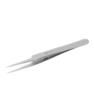Stainless Steel Tweezer Fine Tip Tweezers Industrial Fine Point Tweezer Stainless Steel Point Tweezer Industrial Tweezers (17L)