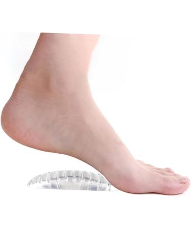 FRCOLOR 8 Pairs Striped Arch Pads Insoles for Men - Non-Slip Cushioning Shoe Inserts for Maximum Comfort and Support - Buy Online on GoSupps.com