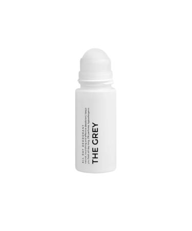 The Grey All Day Deodorant for Men | Natural & Fragrance Free with Squalene Long Lasting Odor & Sweat Protection High Performance Roll-On Deodorant | Travel Friendly Smooth Application 1.7 fl. Oz