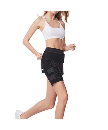 Crazyfly Hip Bandage - Thigh Compression Cuff for Pain Relief | Supports Both Legs - Buy Online on GoSupps.com