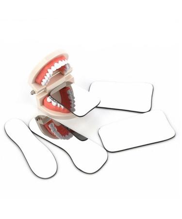 Dental photography mirror dental orthodontic intraoral photographic mirror 5 pieces of dental orthodontic intraoral photographic 2-sided reflector mirror for