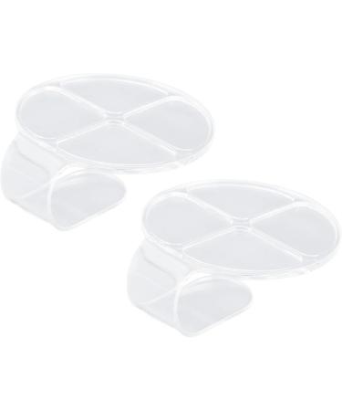 Nail Art Palette - High Transparency Mixing Tray for Acrylic Makeup & Painting | Best Nail Art Supplies - Buy Online on GoSupps.com