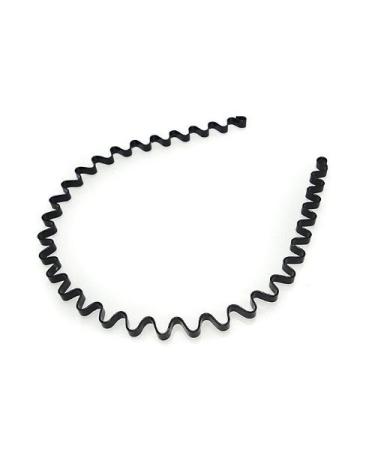 CareforYou Unisex Metall-Haarreif Schwarzer elastischer gemwellter Haarband f r internationalen Versand - Buy Online on GoSupps.com