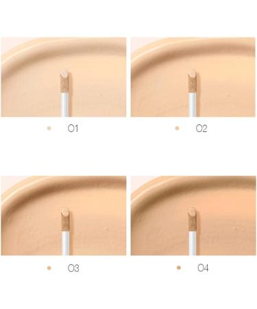 twcrvil Facial Concealer Long Lasting with Brush Makeup Contouring Foundation Eyes Dark Circle Full Coverage Cosmetic Beginner Wheat Color - Buy Online on GoSupps.com