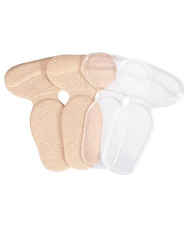 DOACT 2 pair of heel pillows heel holder heel pillow heel protection and forefoot pillow support for women and men pain relief for heel pain treatment gel insert