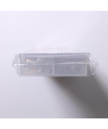 AIMeili 550 Pieces Clear Transparent False Toe Nails - Full Cover Artificial Toenail Tips with Storage Box - Buy Online on GoSupps.com