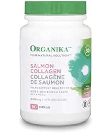 Organika Hyaluronic Acid With Vitamin C 90 Vcaps & Salmon Collagen 90 Caps - Buy Online on GoSupps.com
