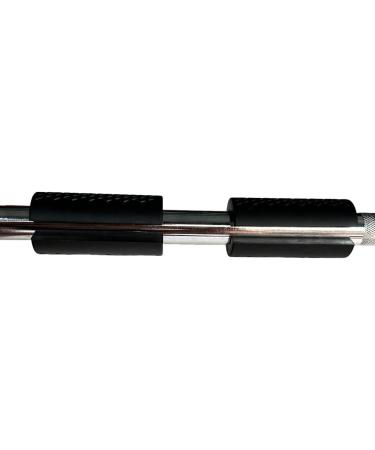 YUHQC Weight Bar Grips - Standard Barbell/Dumbell Thick Bar Training Adapter for Weightlifting & Cable Attachments - Fitness Rope Grips for Arm & Forearm Strength - Black - Buy Online on GoSupps.com