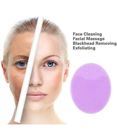 Uramoto Silicone Face Scrubber Brush - 12Pcs Exfoliator for Blackheads Facial Cleansing & Baby Shampoo - 6 Color Options - Buy Online on GoSupps.com