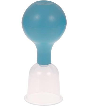 Set of 5 Light Blue Plastic Cupping Glasses - All Sizes | International Shipping - Buy Online on GoSupps.com