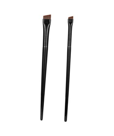 NOLITOY 3 sets Thin Slanted Eyebrow Fine Makeup Ultra Angled Eyeliner