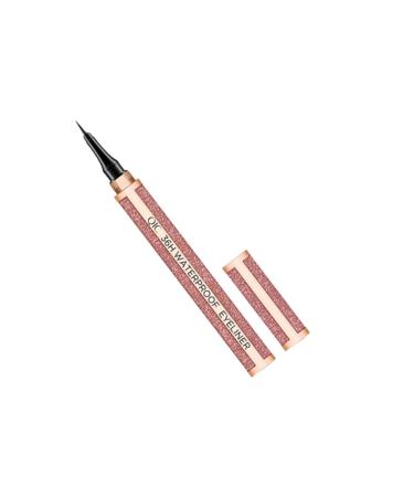 Mikinona 1pc Waterproof Liquid Eyeliner Smudge- Eyeliner Waterproof Eyeliner Red Coral Orange Eyeliner 1 count (Pack of 1) As Shown