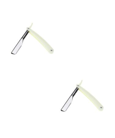 Minkissy 4 pieces of razor for Maquina de Afeitar Razor Barber Razor For Men Maquinilla de Afeitar Para Hombre Razor for men gold and silver man white foldable
