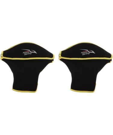 AMLESO Neoprene Kayak Paddle Gloves - Black Gold (1 Pair) - Buy Online on GoSupps.com