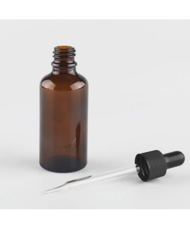 Artibetter 24-Pack 20ml Pipette Bottles - Brown Glass Essential Oil Dropper Bottles for Travel & Disinfection - Buy Online on GoSupps.com