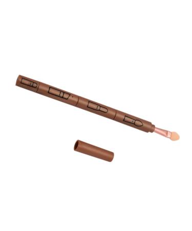 NOLITOY Banana Hair Korean Lip Brush - Eyebrow & Lip Gloss Organizer with Cover | Eye Shadow & Nail Polish Kit - Perfect Gift for Birthdays - Buy Online on GoSupps.com