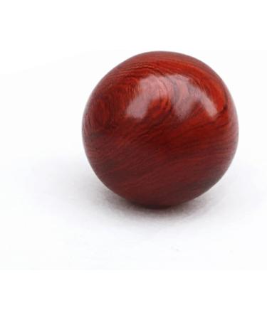 Lurrose Rosewood Massage Balls - 2pcs - Chinese Hand Exercise & Stress Relief - 5cm Red Muscle Roller - Buy Online on GoSupps.com