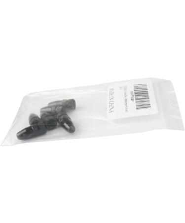 SENZEAL 6pcs French Dust Caps | Aluminum Alloy Bike Valve Covers - Black - International Shipping Available - Buy Online on GoSupps.com