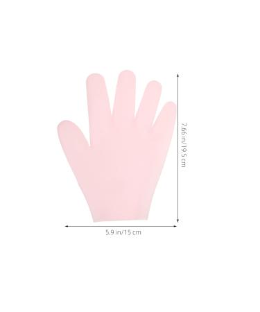 Baluue 3 Pairs Moisturizing Gloves Soft Silicone Gloves Gel Spa Hydrating Gloves Aloe Lotion Gloves for Repairing Dry Cracked Aging Hands Calluses Rough Skin - Buy Online on GoSupps.com