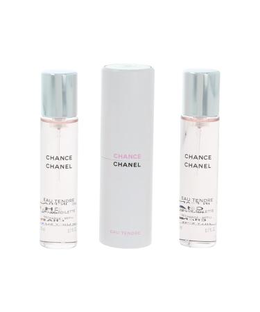 Chanel Chance Eau Tendre Twist & Spray Eau De Toilette 3x20ml/0.7oz Fruity Floral 0.7 Fl Oz (Pack of 3) - Buy Online on GoSupps.com