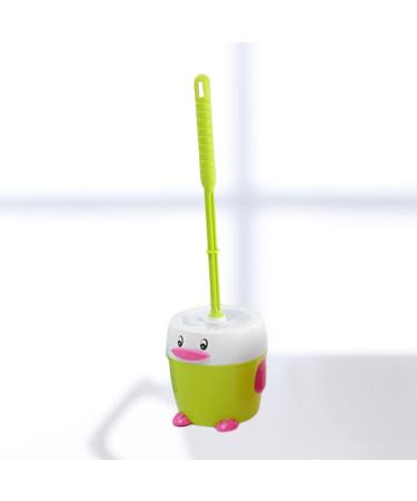 Solustre Penguin Toilet Brush Set | Soft Bristle Bathroom Cleaning Tools | Compact Holder for Easy Use - Shop Internationally! - Buy Online on GoSupps.com