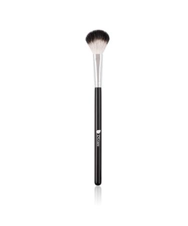 Ducare Fan Brush - Highlighter & Setting Makeup Tool - Silvery & Black - Buy Online on GoSupps.com