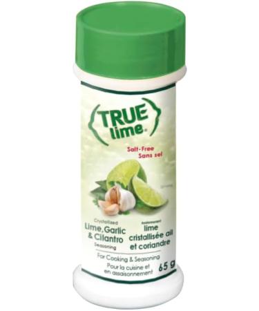 True Lime Lime Crystallized Garlic & Cilantro Shaker-55g for Cooking Baking & Seasoning 0 Calories 0 Sugars 0 Salt Made from Real Limes (2 Pack) - Buy Online on GoSupps.com