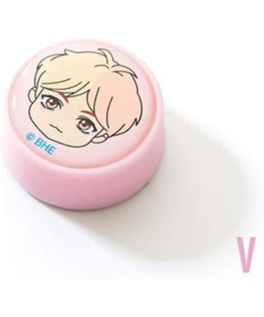 BTS Official Merchandise - K-Pop Fans Gift | Character Figure Toothbrush with Magnetic Holder (V) 5740 - Buy Online on GoSupps.com