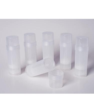 Empty Deodorant Containers Round BPA Free Deodorant Containers Clear Containers Plastic for Travel 60ML Round bpa Free Deodorant containers - Buy Online on GoSupps.com