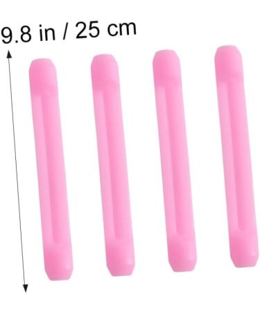Doitool 5 Pairs Silicone Glasses Leg Bands | Slipproof Ear Protectors for Sunglasses | Anti-Slip Accessories in Medium Pink - Buy Online on GoSupps.com