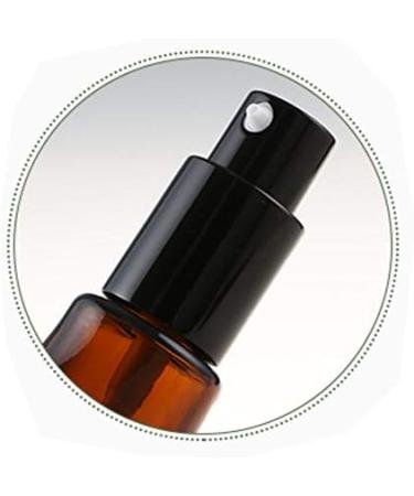 VASANA 2PCS Empty Refillable Amber Glass Lotion Pump Press Bottles Jars Makeup Face Cream Toiletries Toner Liquid Travel Containers Emulsion Essential Oil Dispenser 50 ml - Buy Online on GoSupps.com