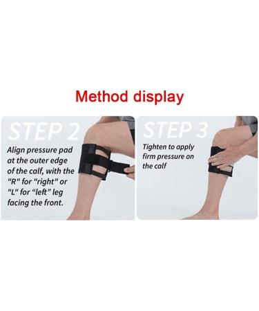 PURDU Sciatica Pain Relief Brace - As Seen on TV - Knee Brace for Men and Women - Lower Back Pain Relief - Black, 1 Pack - Buy Online on GoSupps.com