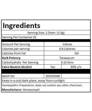 Taraxacum Homeopathy Pellets 200C - Pack of 3 | Buy Internationally - Fast Shipping - Buy Online on GoSupps.com