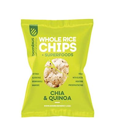 Bombus Whole Grain Rice Crisps with Chia and Quinoa (Gluten Free) 60g