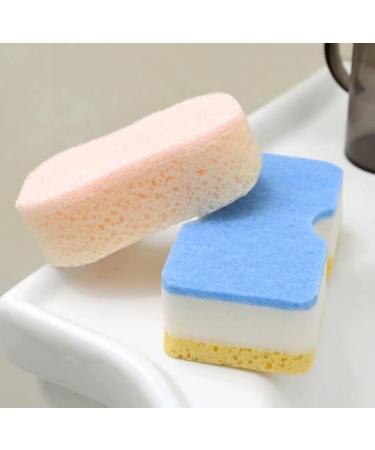 Efolia Aromatherapy Body Sponge Set - Super Peeler, Soft Exfoliating Scrub, Dead Skin Remover - 2pcs-B - Buy Online on GoSupps.com