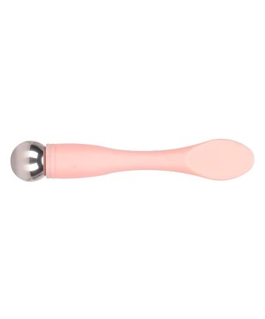 Eye Cream Spatula Roller Pink Eye Cream Applicator Stick Reduce Puffiness Reduce Dark Circles Ergonomic for Face Massage