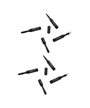 Beavorty 2 Pcs Blending Eyeshadow Brush Travel Makeup Brush Mini Lipsticks Lip Brush Lipstick Brush Eye Shadow Brush Eyebrow Brush Applicator Sponge Size 1x2pcs Blackx2pcs