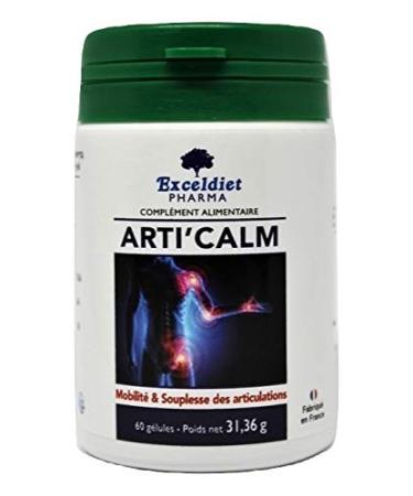 Osteoarthritis and Joint Function | ARTICALM - Glucosamine Chondroitin with MSM and Vitamin C - 60 Capsules Made in France