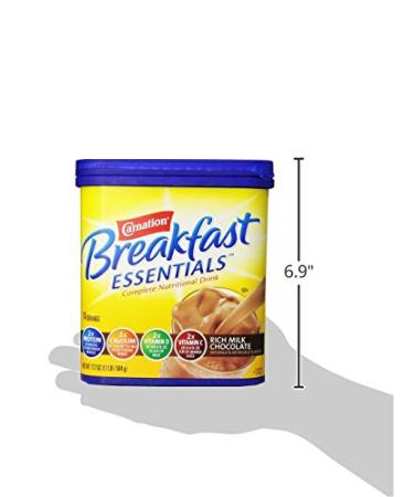 Carnation Breakfast Essentials Powder Drink Mix  Rich Milk Chocolate  17.7 Ounce Jar (Packaging May Vary) - Buy Online on GoSupps.com