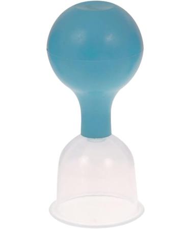 Set of 5 Light Blue Plastic Cupping Glasses - All Sizes | International Shipping - Buy Online on GoSupps.com