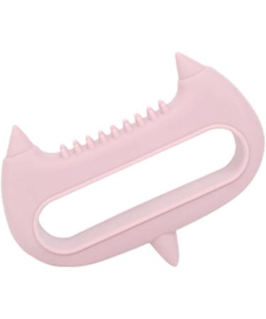 Buy Tovinanna 3-in-1 Acupuncture Massage Device | Handheld Spa & Head Massager - Silicone Hairbrush - Pink Gel Care Tool - International Shipping Available - Buy Online on GoSupps.com