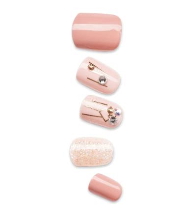 Kiss imPRESS Brilliant Pink Press-On Fake Nails Manicure BIP502F | Shop Internationally for Stunning Nail Art - Buy Online on GoSupps.com