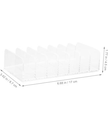 Balacoo Storage Rack Acrylic Display Stands Clear Stand Desk Transparent Cosmetic Organizer Pack Makeup Box - Buy Online on GoSupps.com