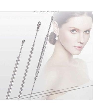 Ear Wax Remover BESTHINKY 7Pcs Professional Stainless Steel Ear Cleaner Spoon Kit Ear Pick with Storage Box (silver) - Buy Online on GoSupps.com