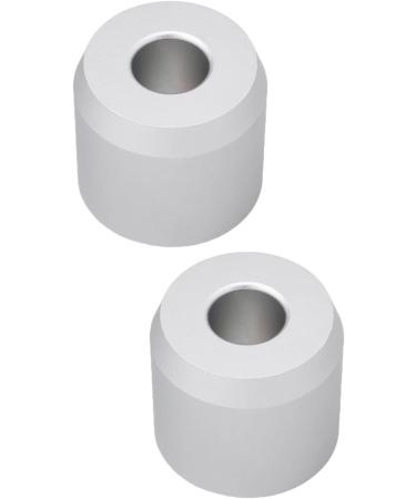 Homsfou Metal Shaver Stand Holders - 2 Pieces Round Stabilized Razor Holder for Men | International Shipping Available - Buy Online on GoSupps.com