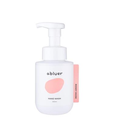 abluer Hand Wash Rosy Musk 10.14 oz Moisturizing Liquid Hand Soap